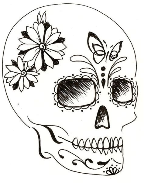 Sugar Skull Original Tattoo Designs Ginaleecincotta