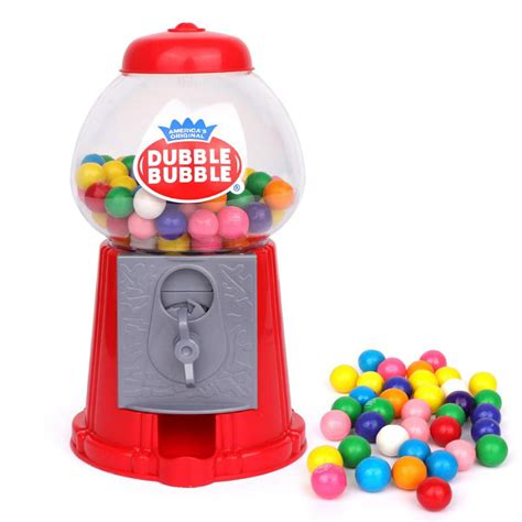 85 Coin Operated Gumball Machine Toy Bank Dubble Bubble Classic Style