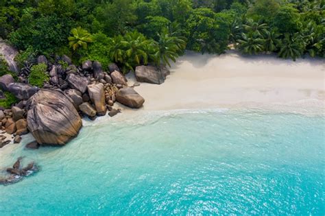 Premium Photo Beautiful Island In The Seychelles La Digue Anse D