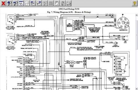 One trick that i actually use is to print out a similar wiring picture off twice. CX_4601 92 Ford Bronco Ecu Wiring Diagram Free Diagram