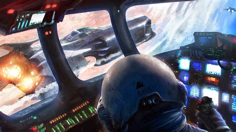 4585378 Science Fiction Space Spaceship Artwork Wallpaper