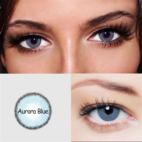 Vcee Aurora Blue Colored Contact Lenses (With images) | Contact lenses colored, Colored contacts ...