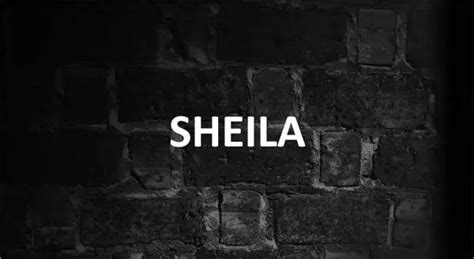 Significado De Sheila Y Su Origen Actualizado