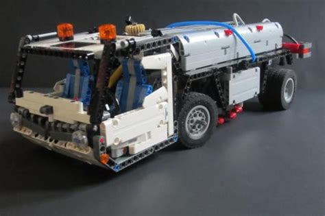 Lego Moc 42043 D Model Street Cleaner By Brickbybricktechnic