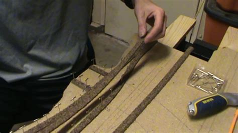 Laying Cork Roadbed Part 1 Youtube