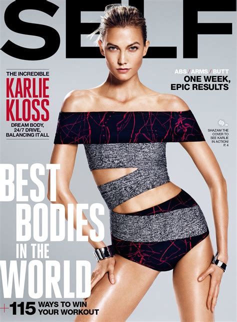Karlie Kloss Self Magazine August Hot Celeb Pics Daily