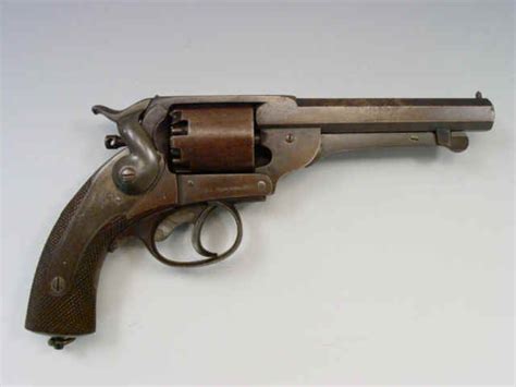 Priced In Auctions Kerr Patent Double Action Percussion Revolver By