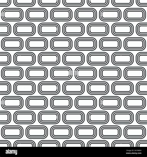 Abstract Seamless Pattern Of Smooth Rectangles Modern Stylish Texture