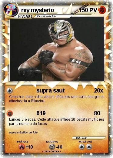 Pokémon Rey Mysterio 782 782 Supra Saut Ma Carte Pokémon