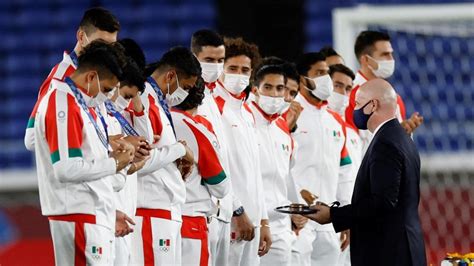 ¡bronce Que Sabe A Oro México Recibe Su Medalla En Futbol En Tokio 2020