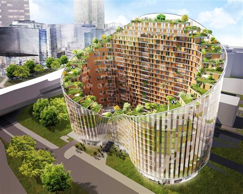 Ahh Design For Innovative Green Apartment Building