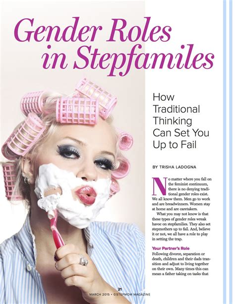 Gender Roles Stepmom Magazine