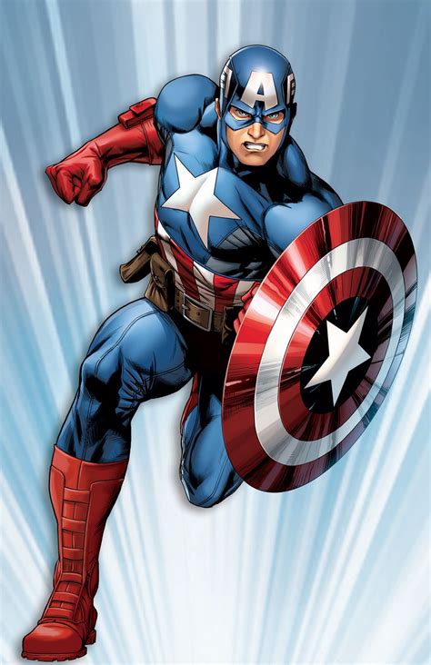 Captain America Comic Captain America Art Marvel
