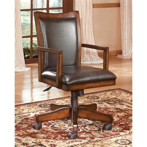 At home shopping malls, we strive to make your ashley. Signature Design by Ashley Hamlyn Home Office Executive Swivel Desk Chair, Brown | eBay