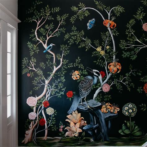 Cool Chinoiserie Wall Mural 2023