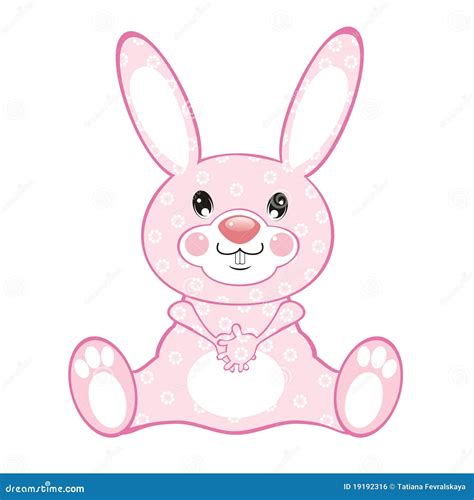 Pink Rabbit Royalty Free Stock Image Image 19192316