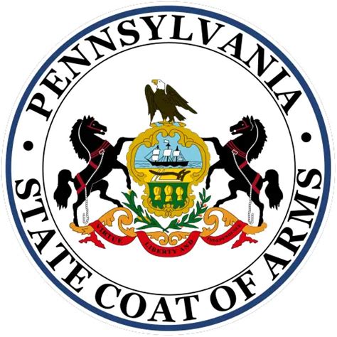 Pennsylvania State Coats Of Arms