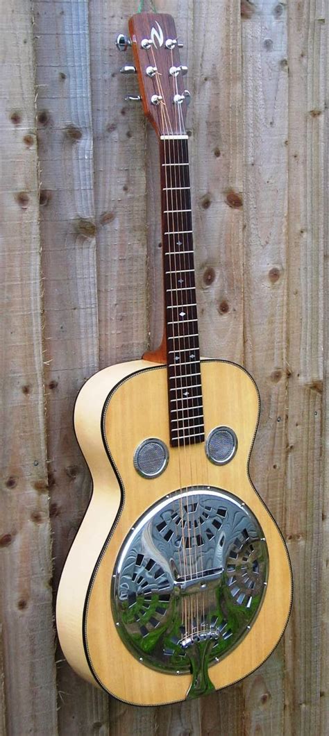 Gary Nava Luthier Instrument Archive Resonator Guitar And Brother