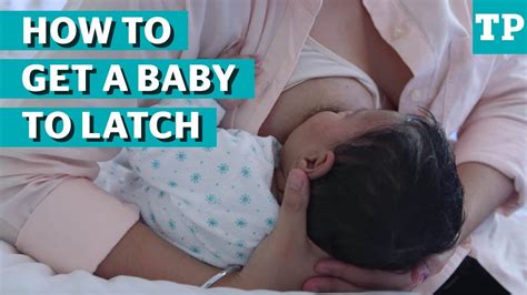 How To Get A Baby To Latch Breastfeeding Help Baby Care Youtube