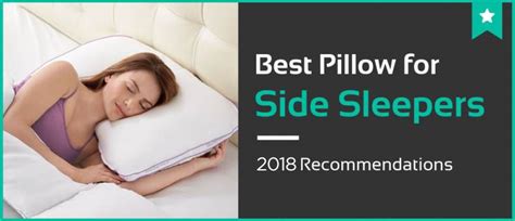 5 best pillows for side sleepers 2022 reviews and ratings