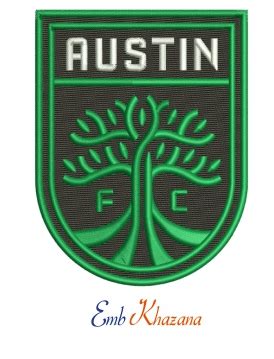 Austin racing logo, vector logo of austin racing brand free, austin racing. Austin FC Logo Embroidery Design