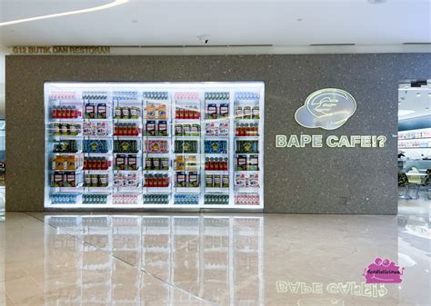 Bape Cafe Malaysia Suria Klcc Stylish Themed Cafe By A Bathing Ape