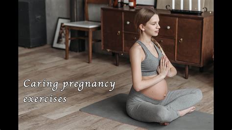 Relaxing Pregnancy Exercises For 3rd Trimester Youtube