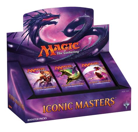 Magic The Gathering Iconic Masters Booster Box At Mighty Ape Nz