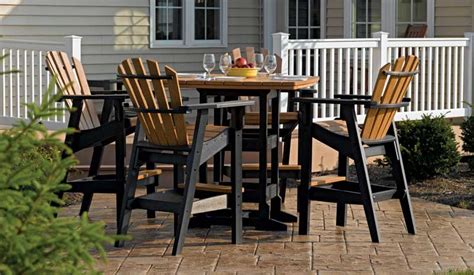 Outdoor Bar Height Dining Table And Chairs Pin By Anabella On Back