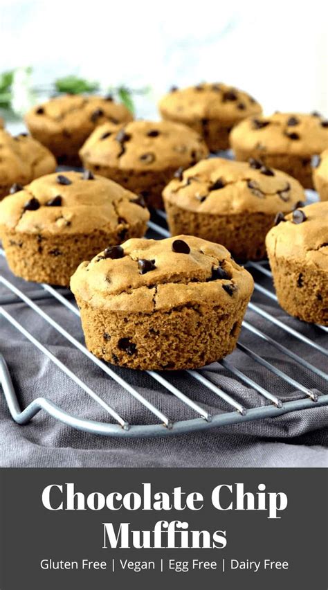 They're perfect when you're just starting out on a gluten free diet, and you want to. Gluten Free Vegan Chocolate Chip Muffins - Just What We Eat