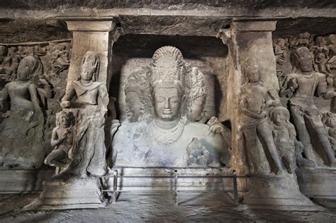 Elephanta Caves Ancient Rock Cut Chambers • The Mysterious India