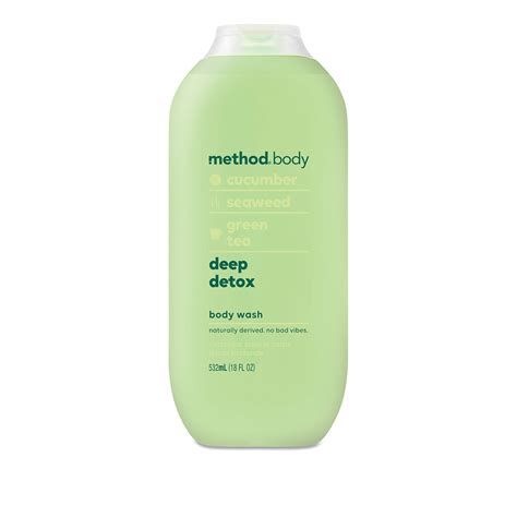 Method Products Inc Method Products Womens Body Wash 18 Oz Cucumber