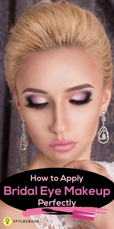 How To Apply Bridal Eye Makeup Step By Step Tutorial Bridal Eye