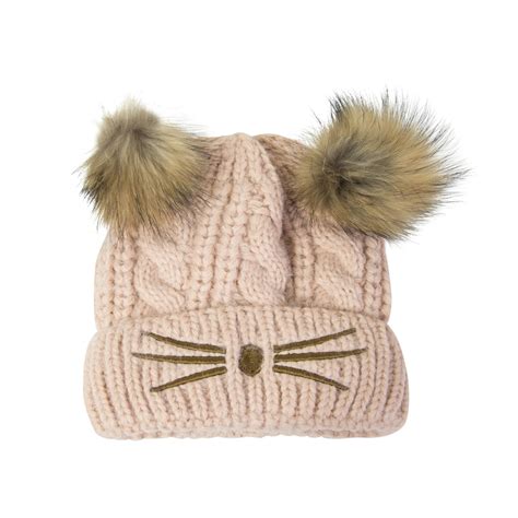 Pink Cat Hat Scottish Cashmere Company