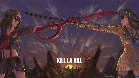 Kill La Kill Matoi Ryuuko Kiryuin Satsuki Wallpapers Hd Desktop And