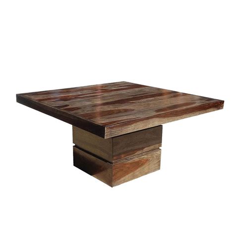 Square Pedestal Dining Table With Leaf