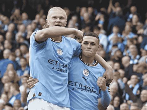 erling haaland and phil foden top attacking duo in football with 32 scored goals eight more