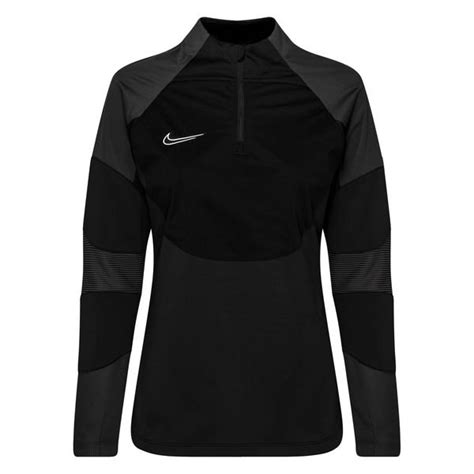 nike training shirt therma fit strike drill winter warrior black dark smoke grey white women