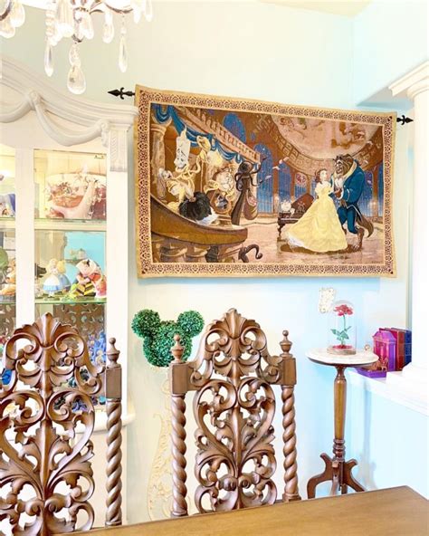 Mom Creates A Disney Themed Home With Every Room Representing A Classic