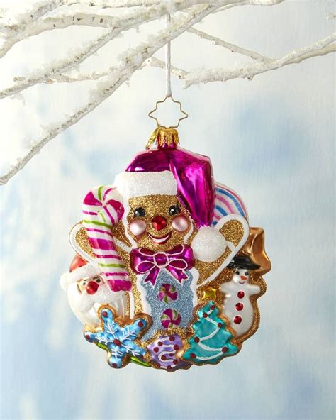 Christopher Radko Spoiled With Sweets Christmas Ornament Christmas