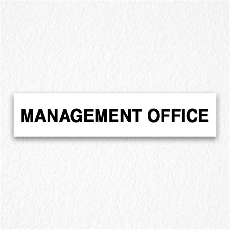 Management Office Sign Hpd Signs Nyc