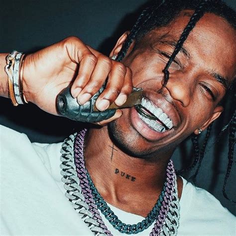 Travis Scott Grillz HD 4K Wallpaper