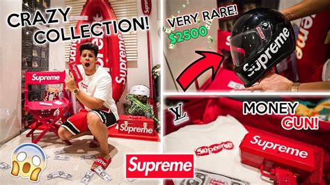 Uks Biggest Hypebeast Insane Supreme Collection Must See Youtube