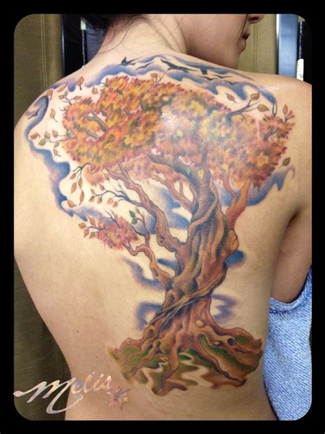 Off The Map Tattoo Tattoos Nature Tree Twisty Autumn
