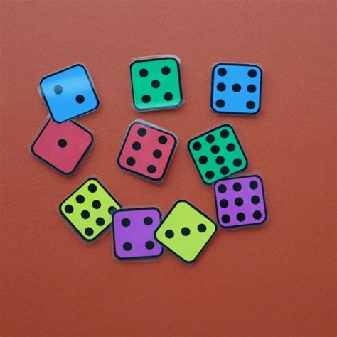 Digital Dice Numbers 1 10 Count And Match Activity Count Dots