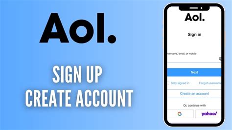Sign Up Aol Account Create Aol Email Account Aol Mobile App
