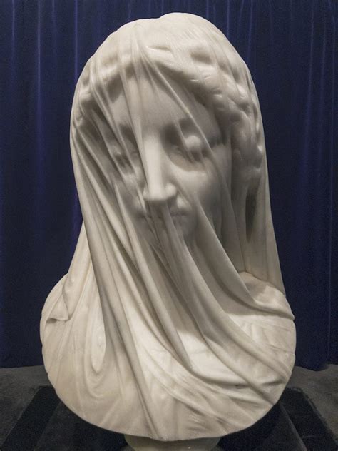 Exploring The History Of The The Veiled Virgin Sculpture By Giovanni Strazza
