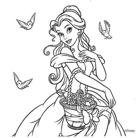 Princesas Disney Para Colorear E Imprimir Az Dibujos Para Colorear