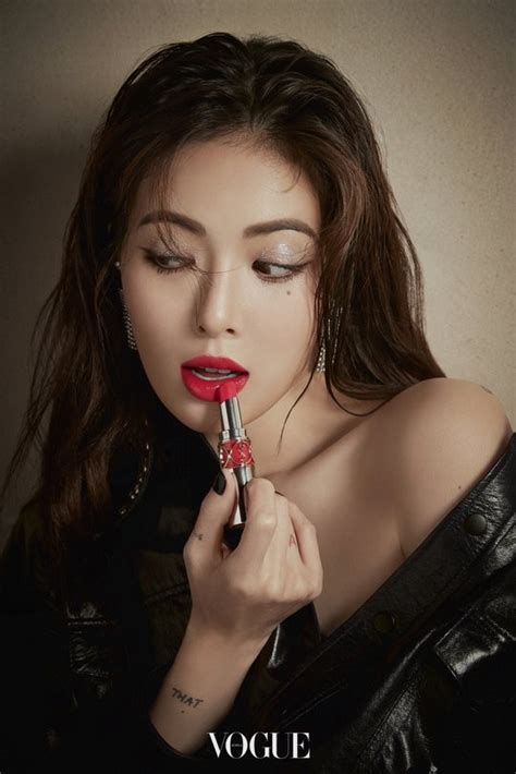 Hyuna Shows Off Her Sophisticated Beauty In New Vogue Pictorial Allkpop