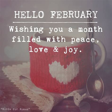 February Month New Month Welcome February Quote Of The Day Wish
